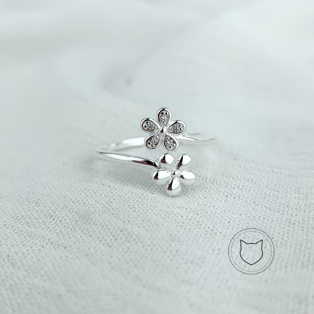 ANILLO DE PLATA 925 Y CRISTALES TALLAS 5 AN3156L25
