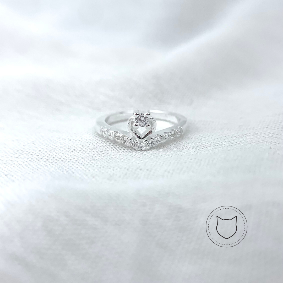 ANILLO DE PLATA 925 Y CRISTALES AN2349L25