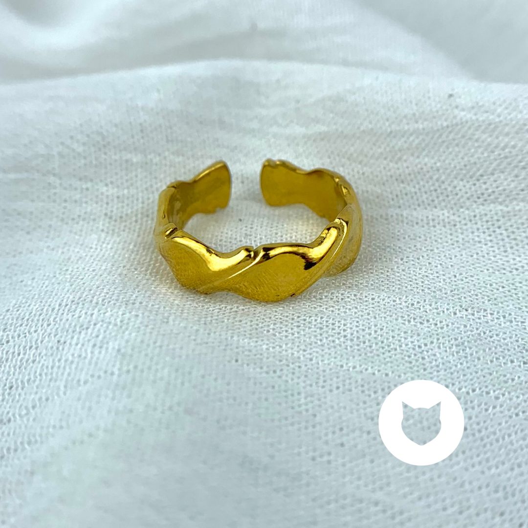 ANILLO DE ACERO INOXIDABLE TALLA AJUSTABLE AN3277G30