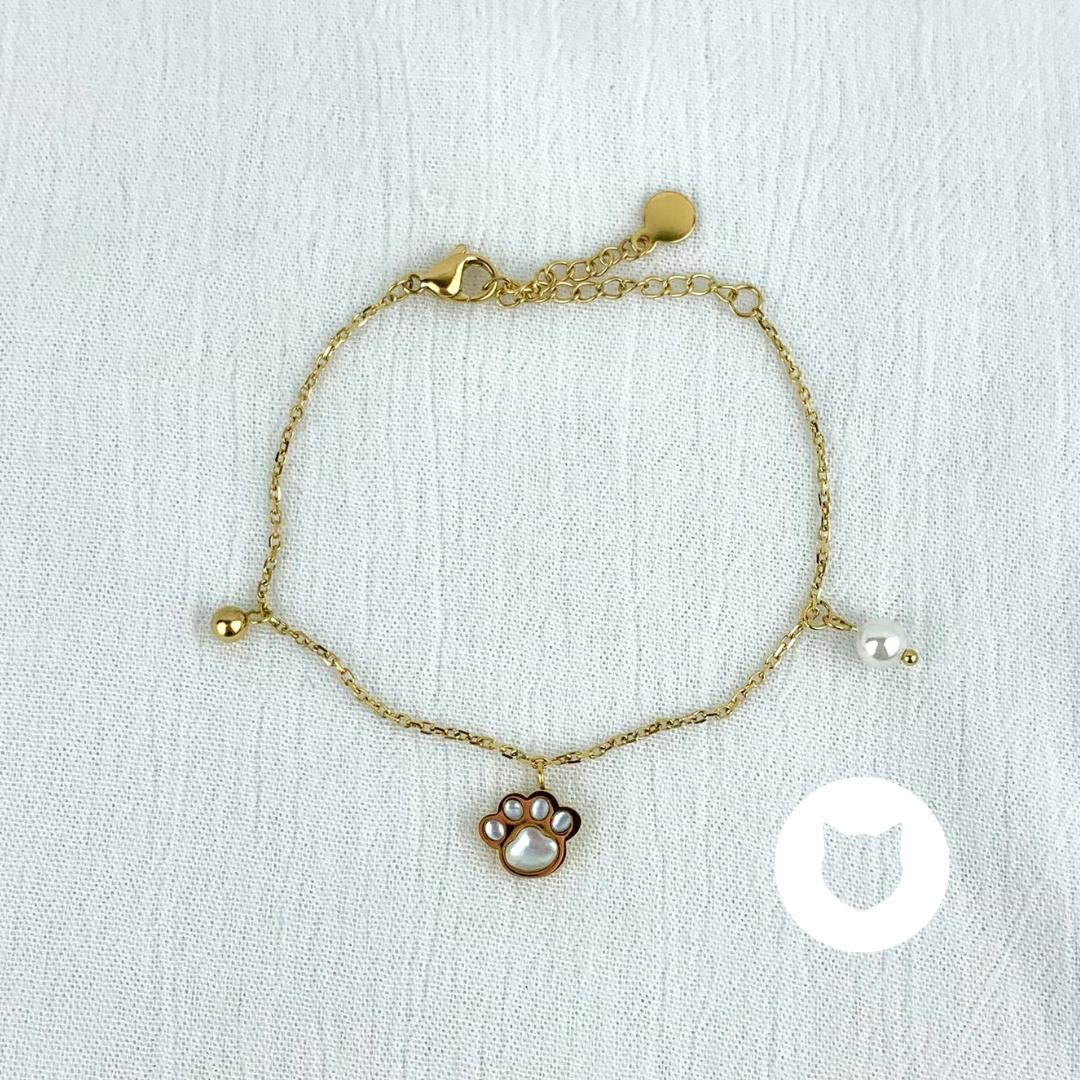 PULSERA DE ACERO INOXIDABLE Y CRISTALES PU1685G30