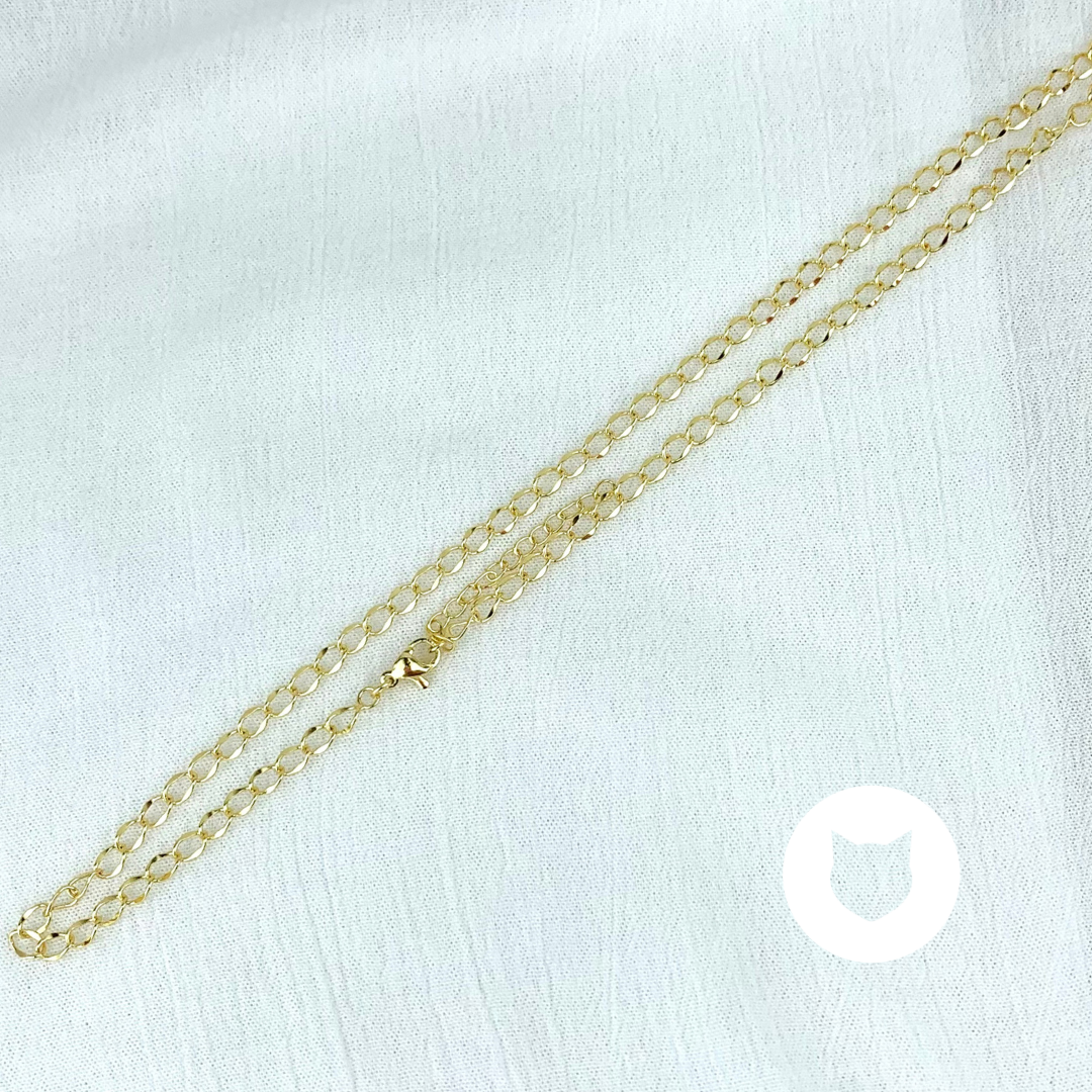 CADENA DE BAÑO DE ORO CA0231G45
