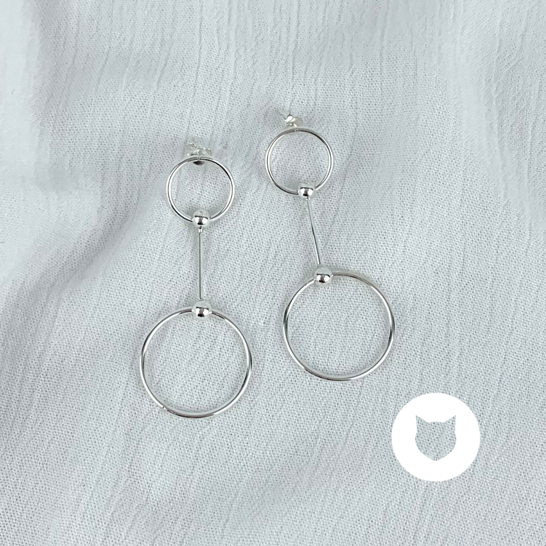 ARETES DE PLATA 925 AR2575L22