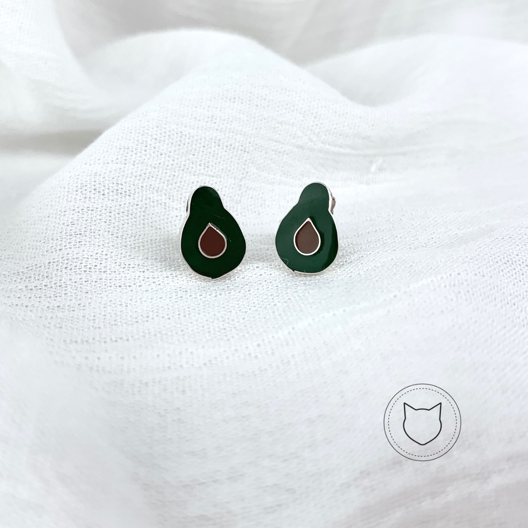 ​ARETES AGUACATE DE PLATA 925 AR1552M33