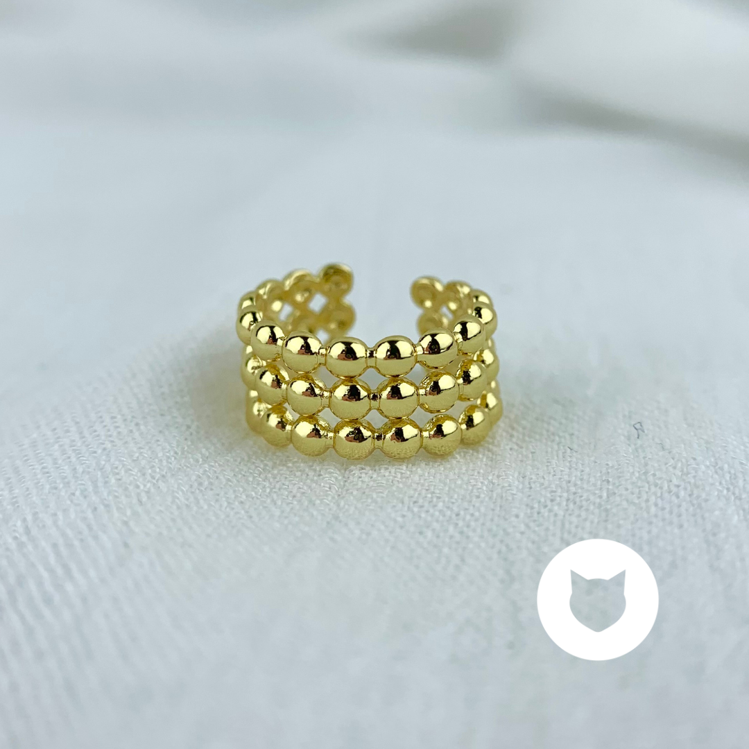 EARCUFF DE BAÑO DE ORO EA0653G45