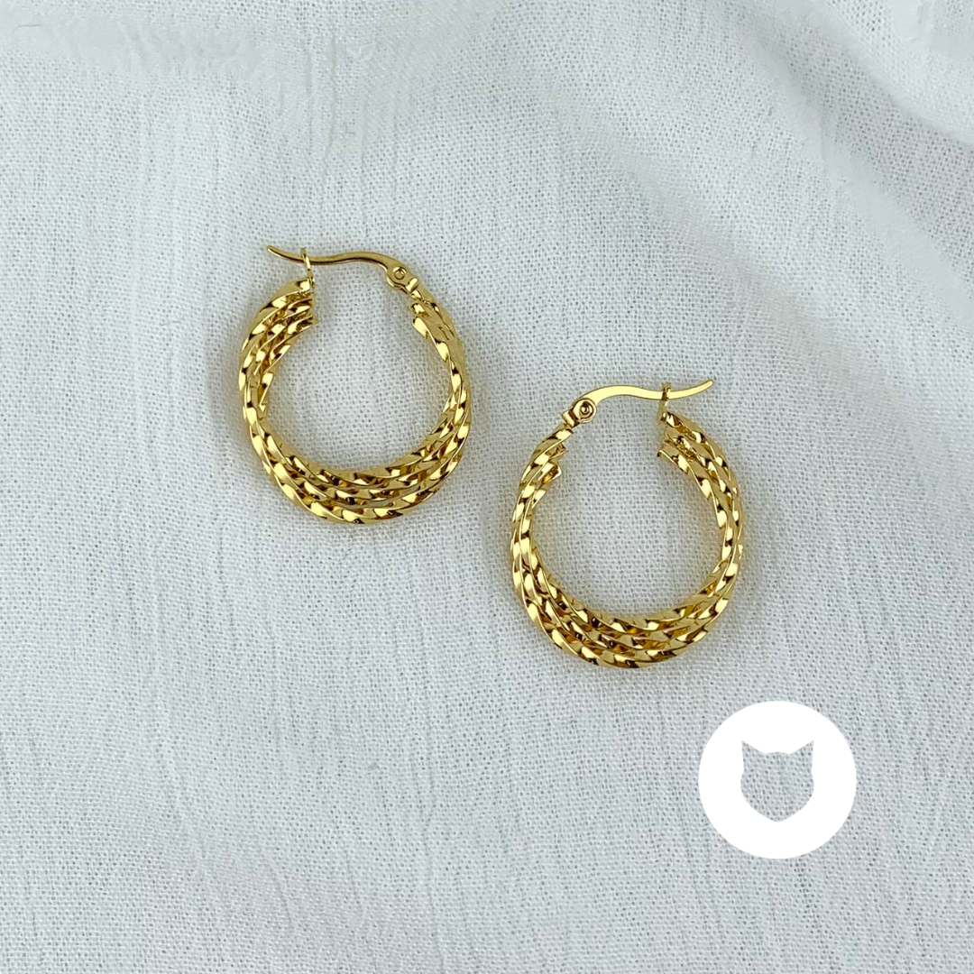 ARGOLLAS DE ACERO INOXIDABLE AG1558G34