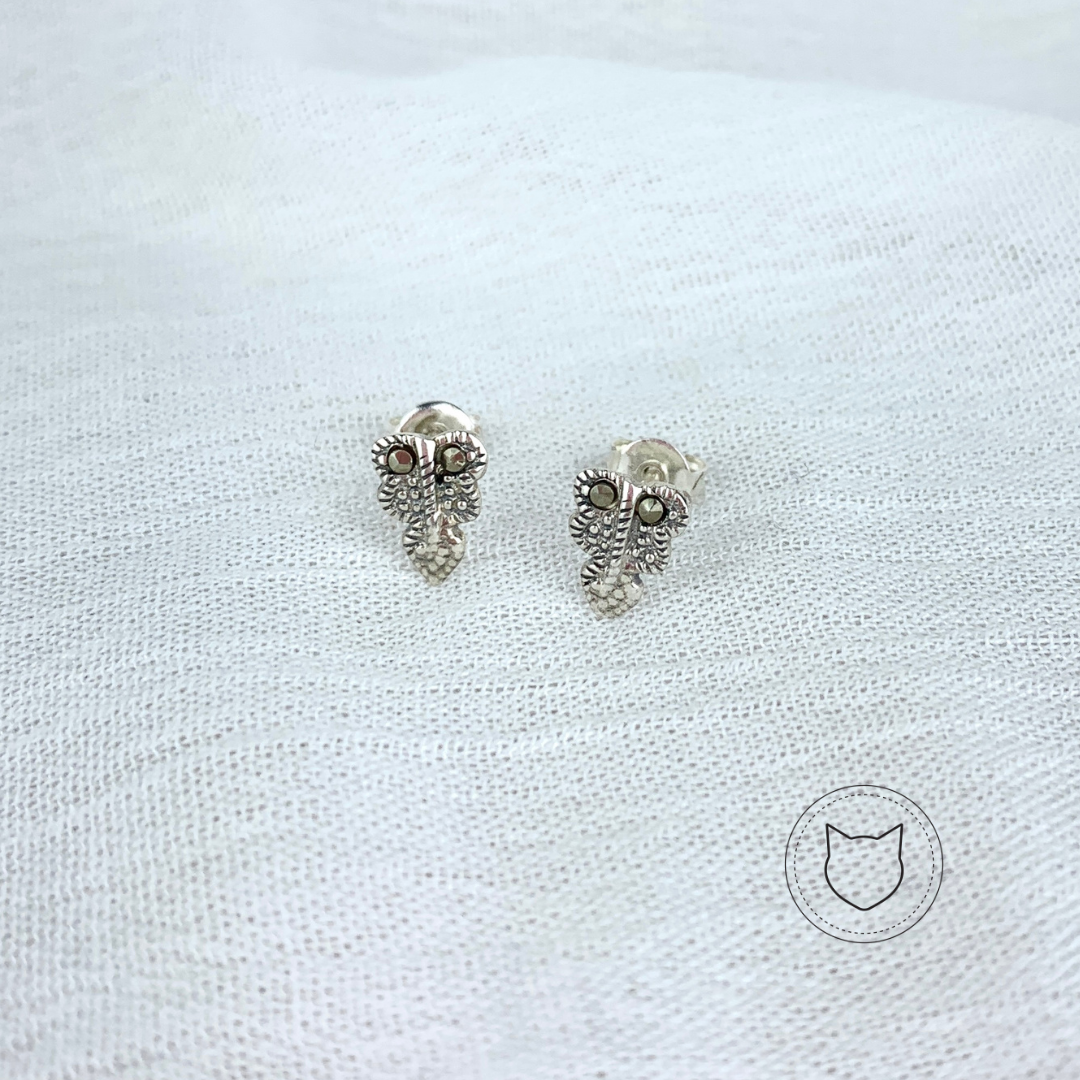 ARETE DE PLATA 925 Y MARQUESITAS AR1292M38