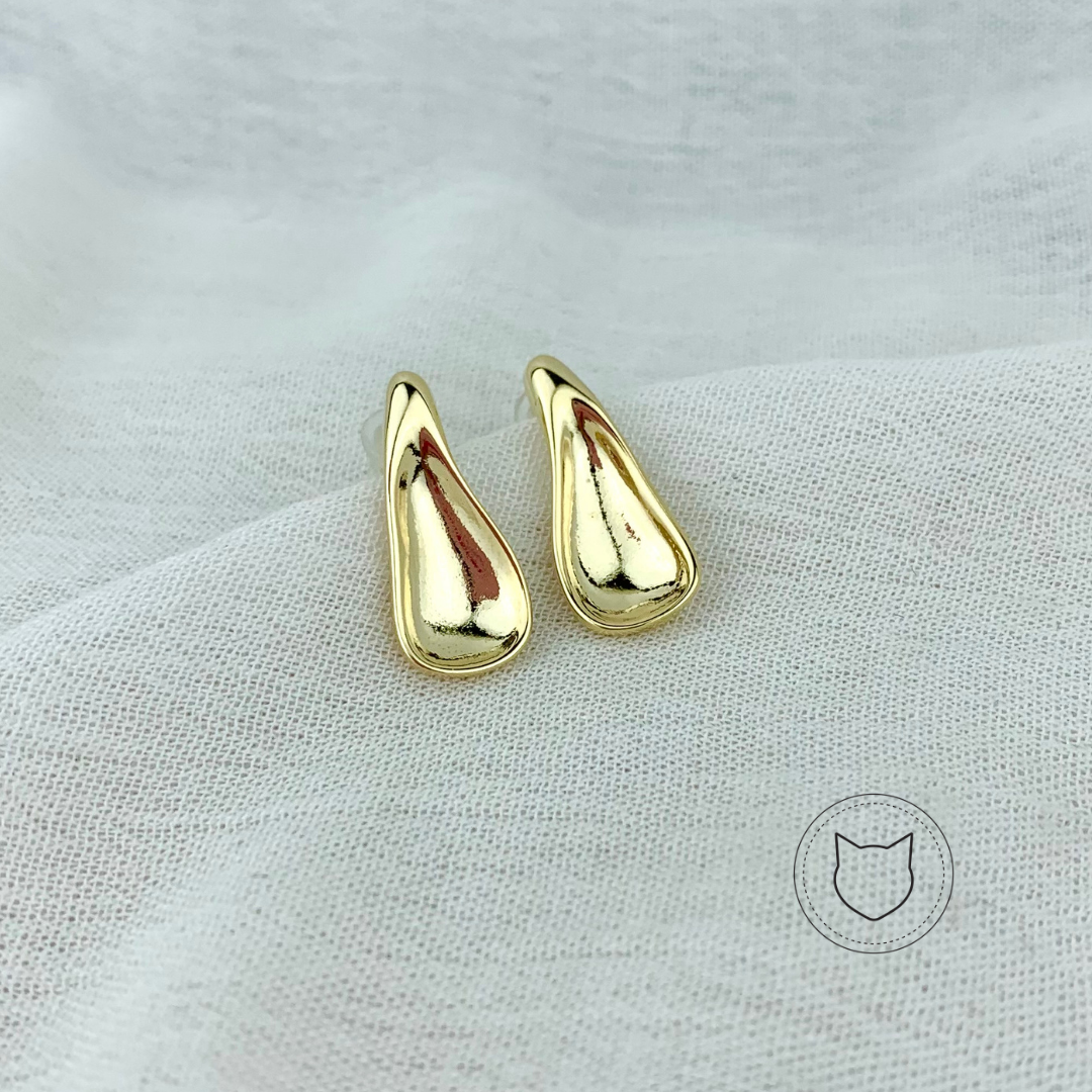 ARETES DE BAÑO DE ORO AR1911G34