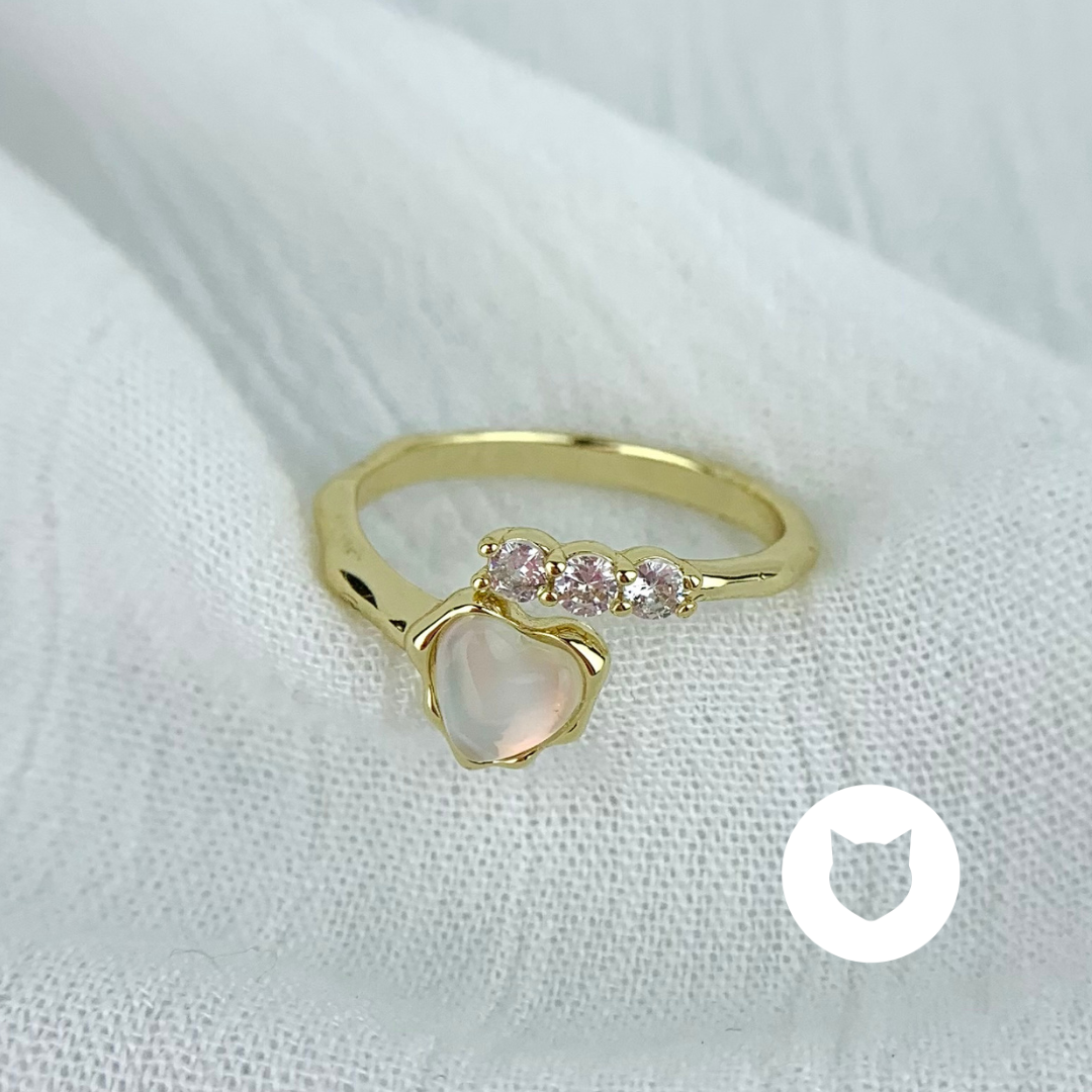 ANILLO DE BAÑO DE ORO Y CRISTALES AN3456G32