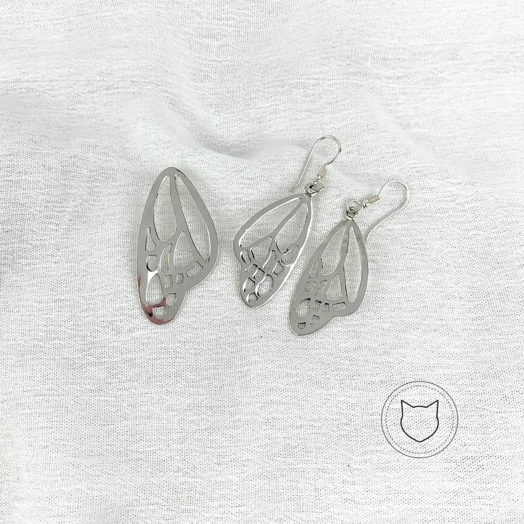 ​SET ALAS DE PLATA 925 SE0900M41