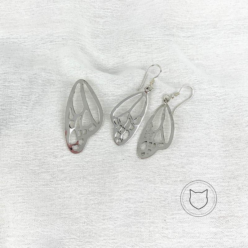 ​SET ALAS DE PLATA 925 SE0900M41