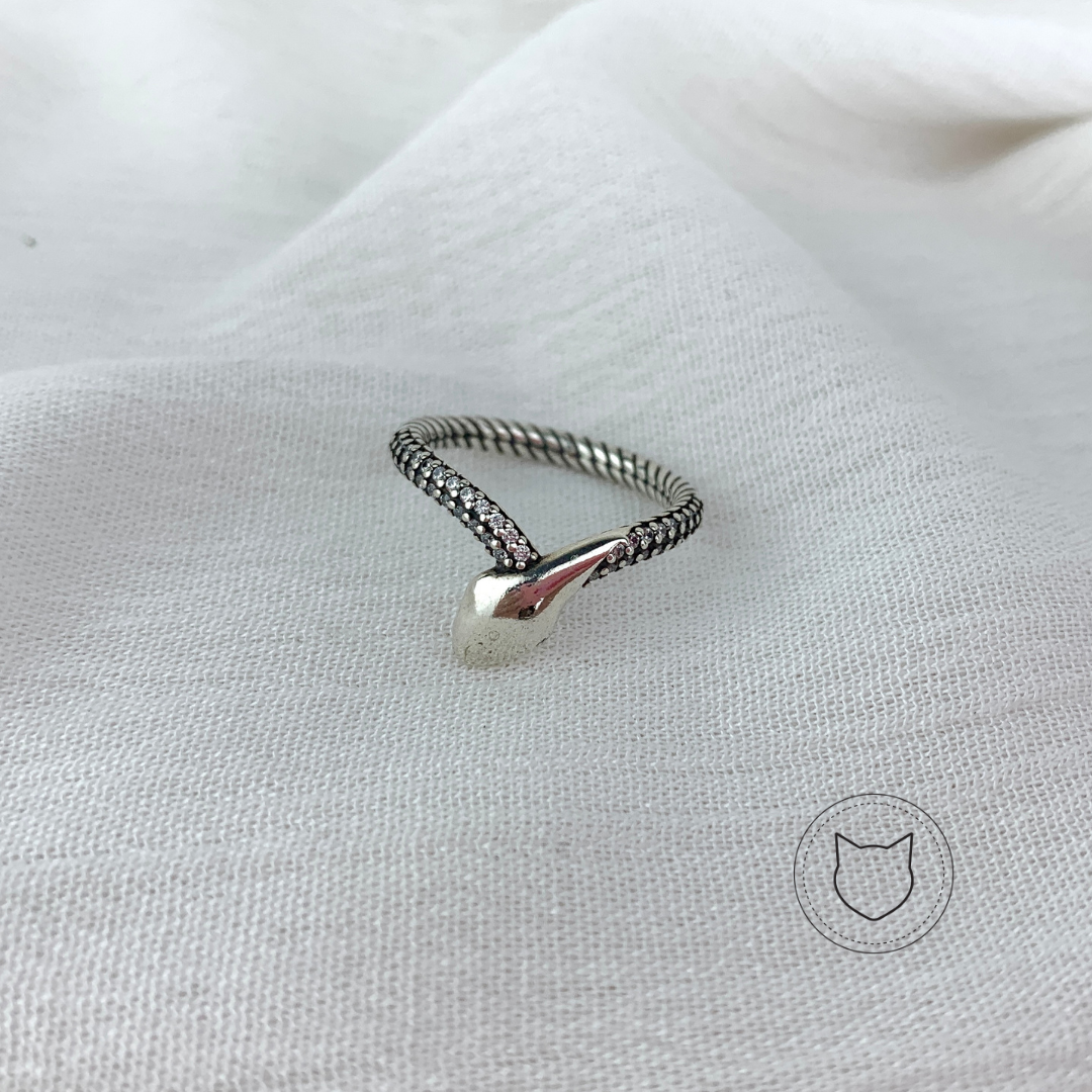 ANILLO DE PLATA 925 Y CRISTALES TALLA 6.5 AN1268L20