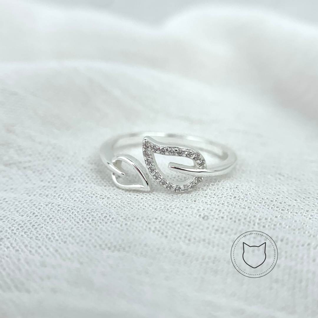 ANILLO DE PLATA 925 Y CRISTALES TALLA 6 AN2920L25