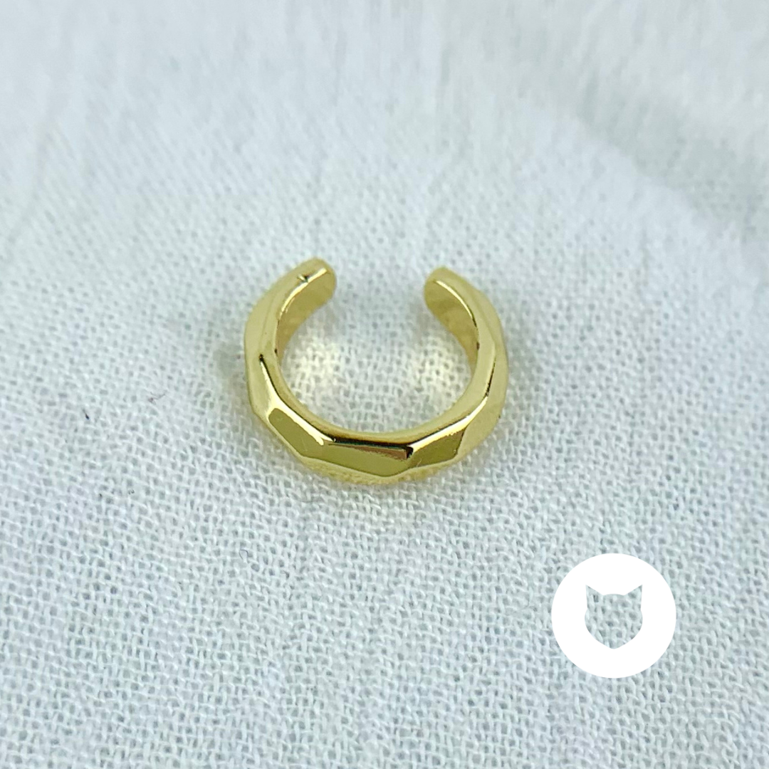EARCUFF DE BAÑO DE ORO EA0662G35