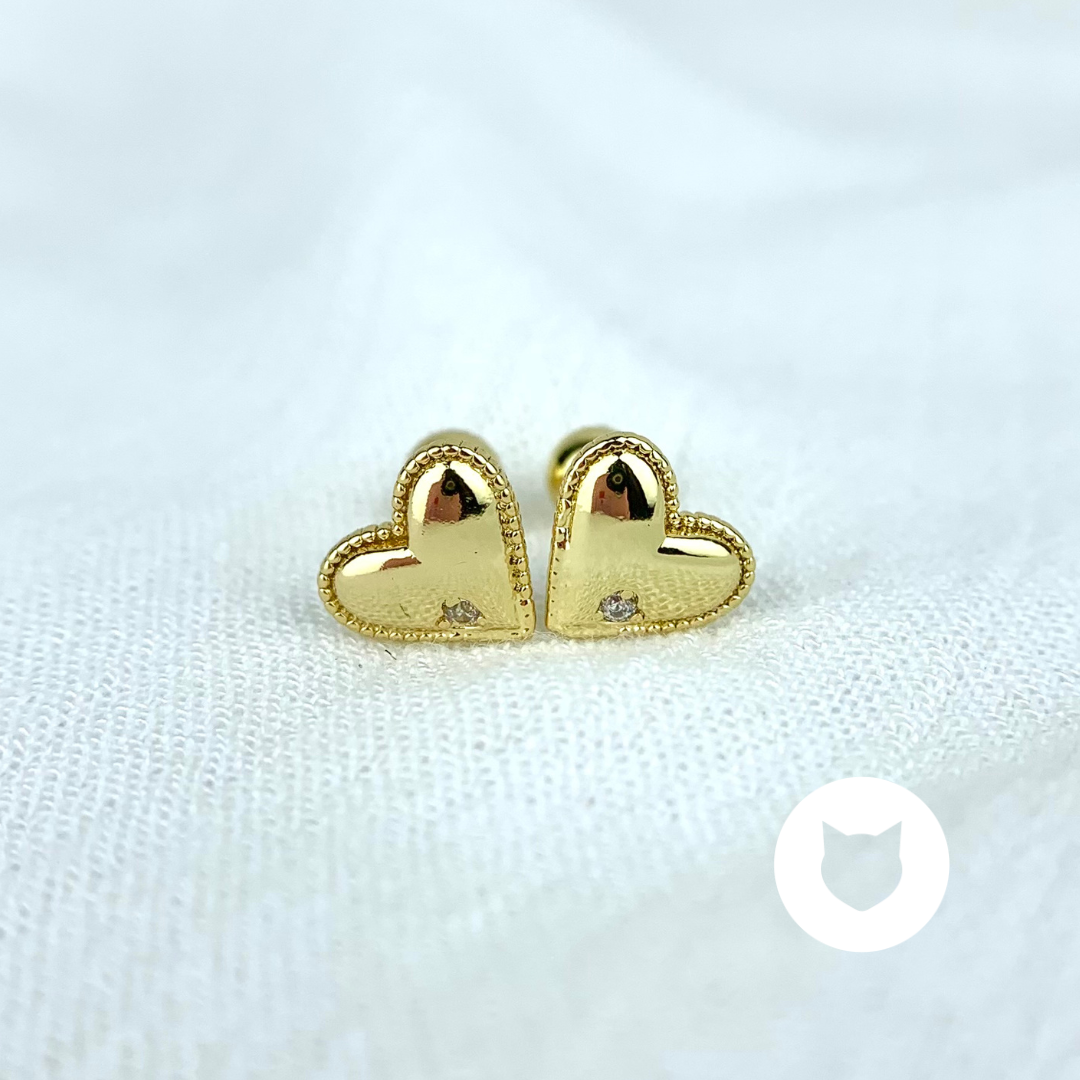 ARETES DE BAÑO DE ORO Y CRISTALES AB0402G30