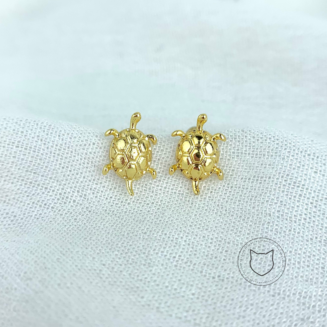 ARETES DE BAÑO DE ORO AB0350G30