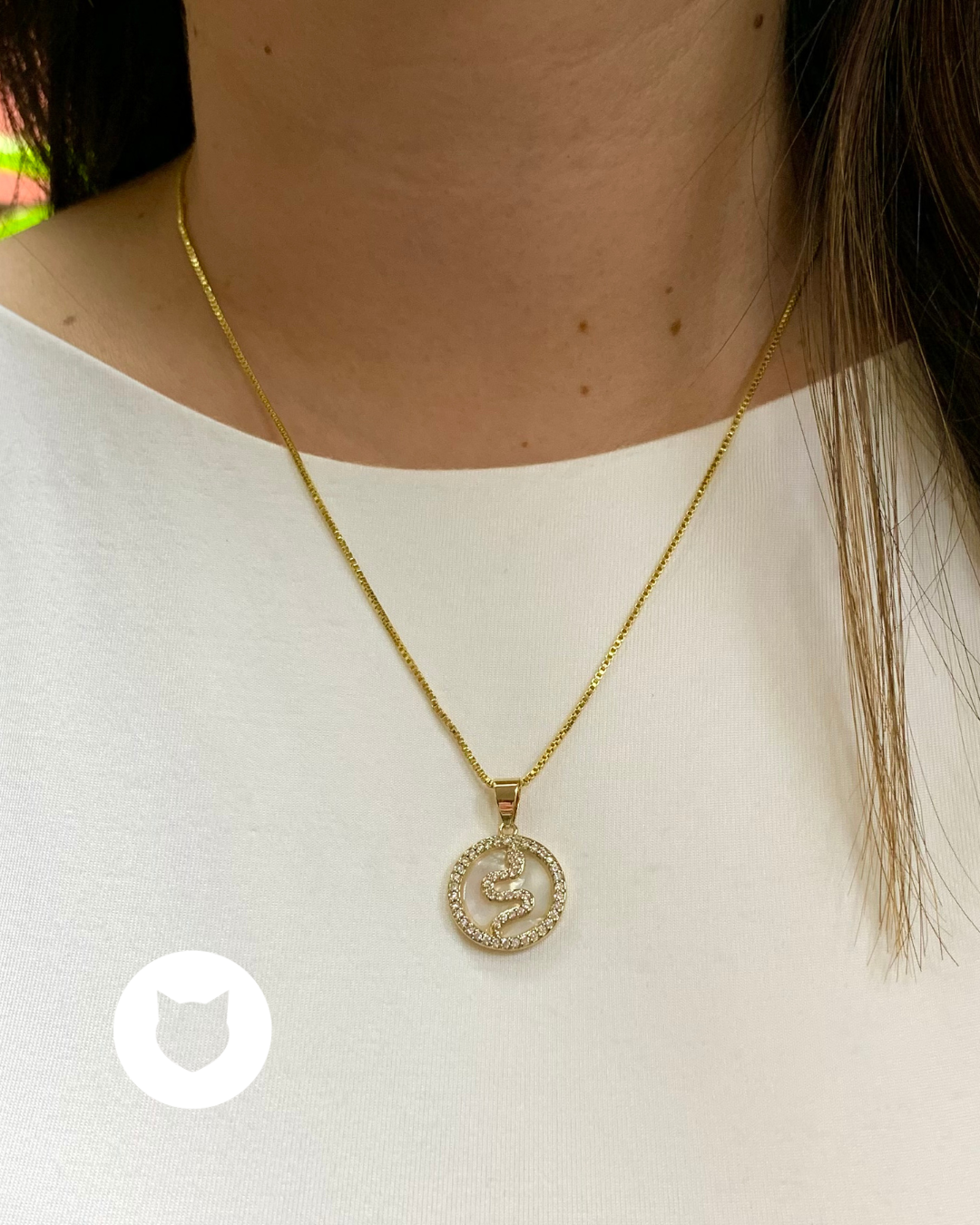 COLLAR DE BAÑO DE ORO CO1646G30