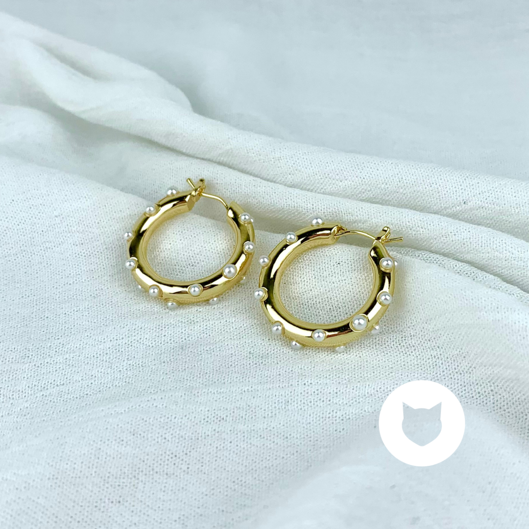 ARGOLLAS DE BAÑO DE ORO AG1448G33