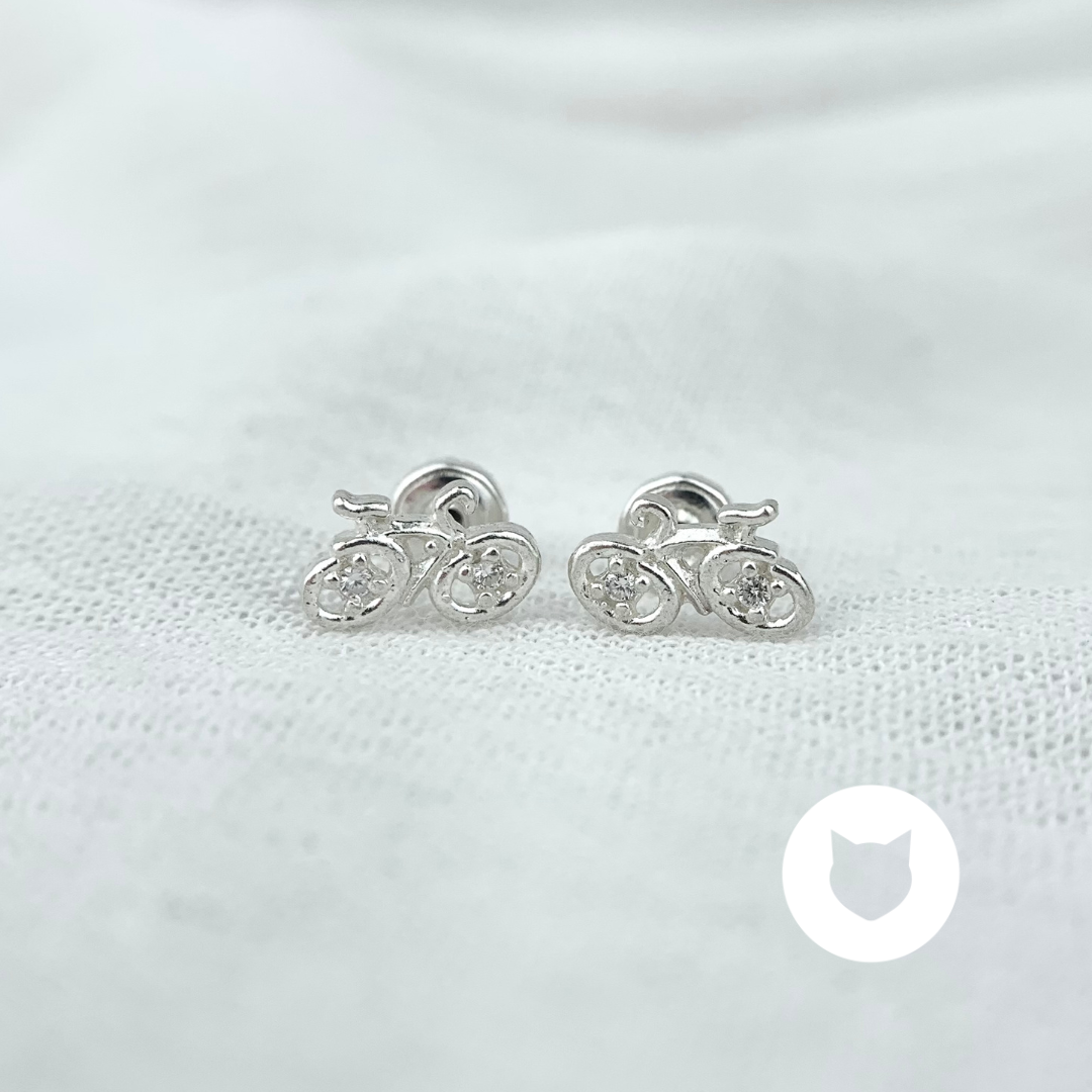 ARETES DE PLATA 925 Y CRISTALES AB0383L22