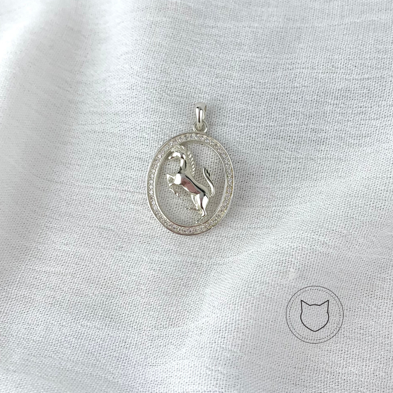 DIJE PLATA 925 Y CRISTALES DI0289M32