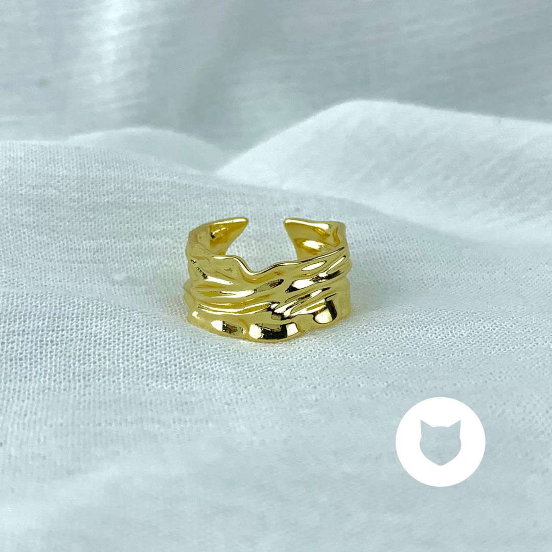 ANILLO DE BAÑO DE ORO TALLA AJUSTABLE AN3293G38