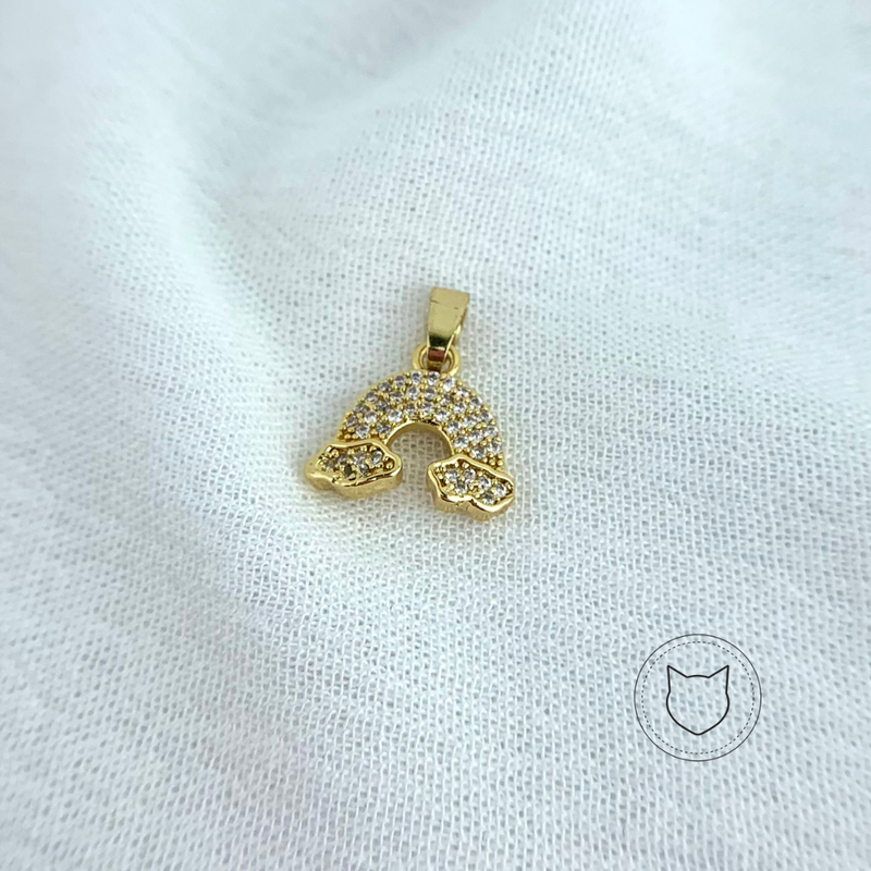 DIJE DE BAÑO DE ORO Y CRISTALES DI0679G31