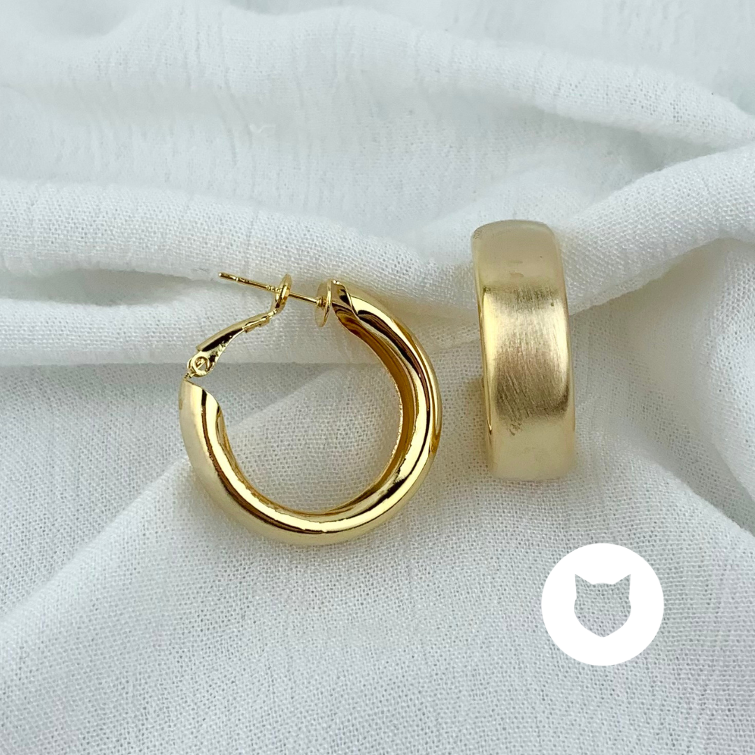 ARGOLLAS DE BAÑO DE ORO AG1568G31