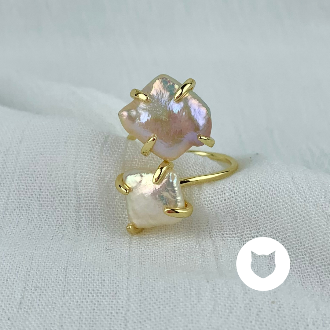ANILLO DE BAÑO DE ORO Y PERLA CULTIVADA AN3447G26