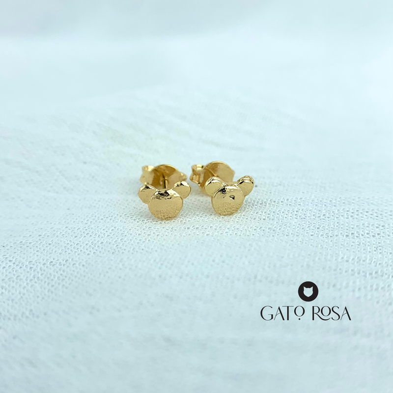 ARETES MICKEY PEQUEÑOS AR2406G35