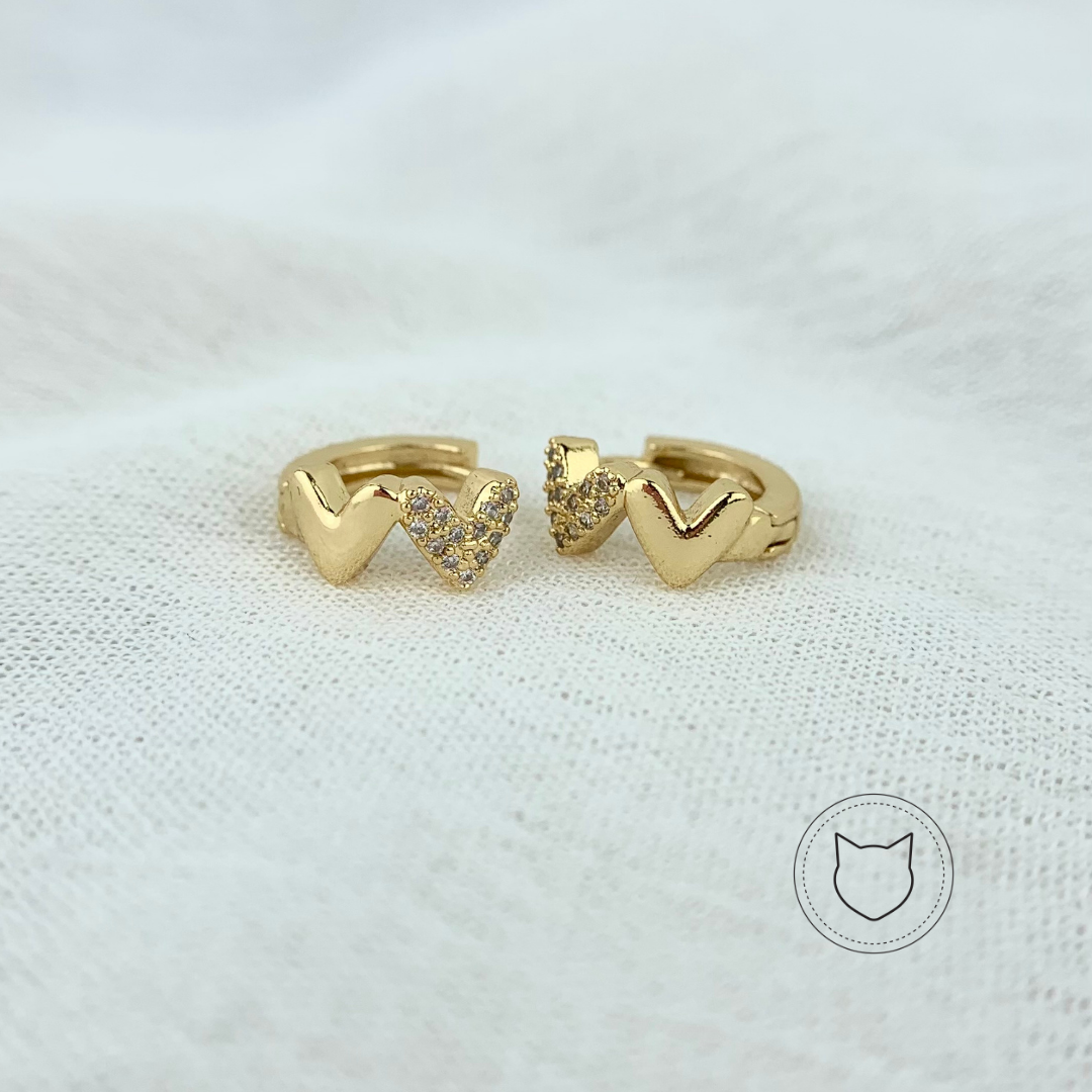 ARGOLLAS DE BAÑO DE ORO Y CRISTALES AG0938G30