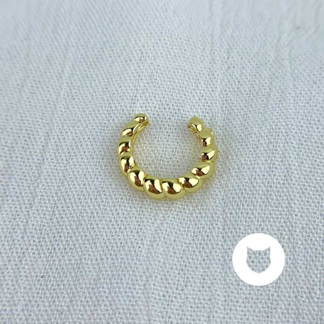 EARCUFF DE BAÑO DE ORO EA0638G35