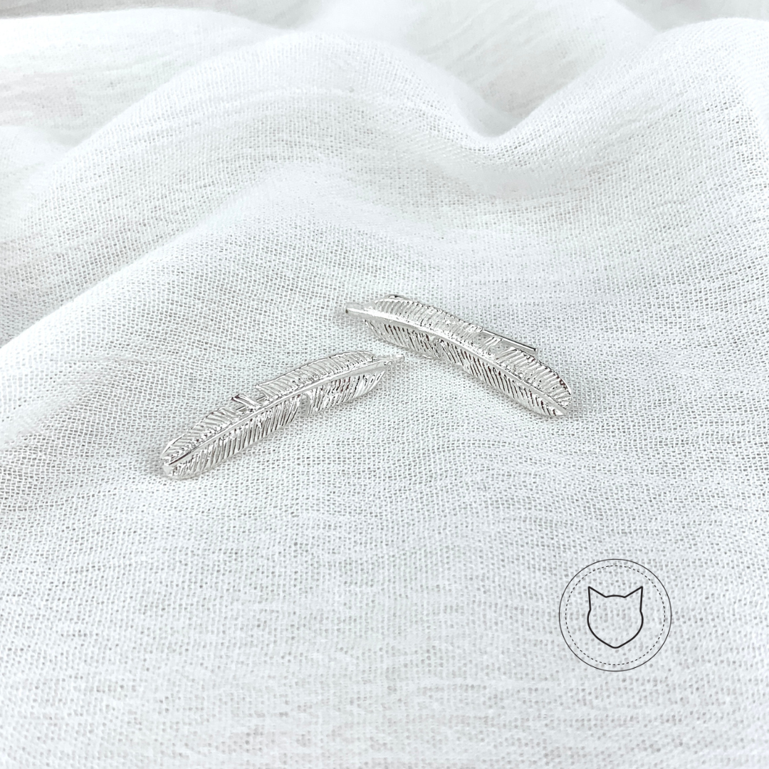 ARETES TREPADORES DE PLATA 925 AR1167M39