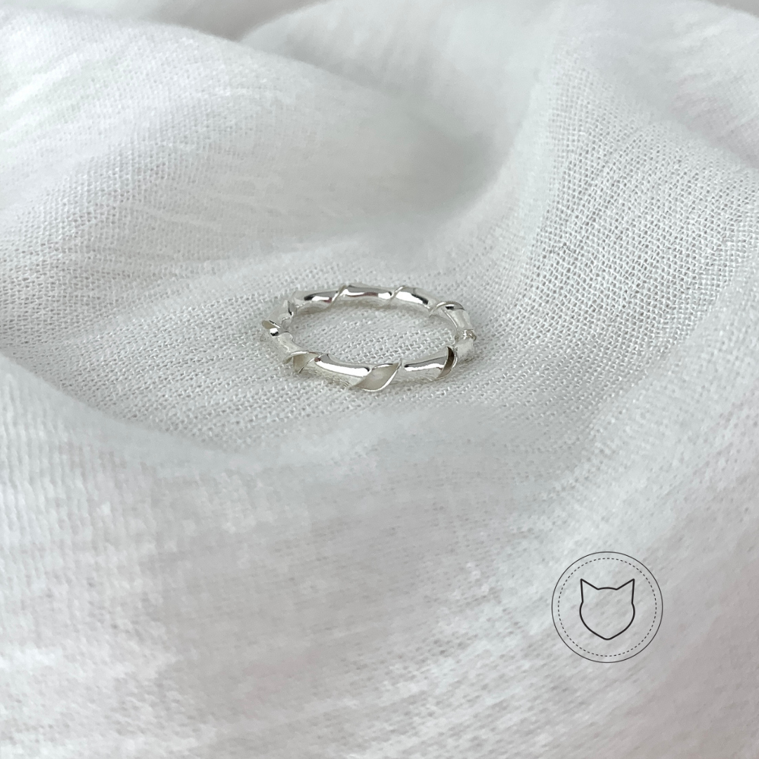 ANILLO MIDI DE PLATA 925 TALLA 3.5 AN2008M61