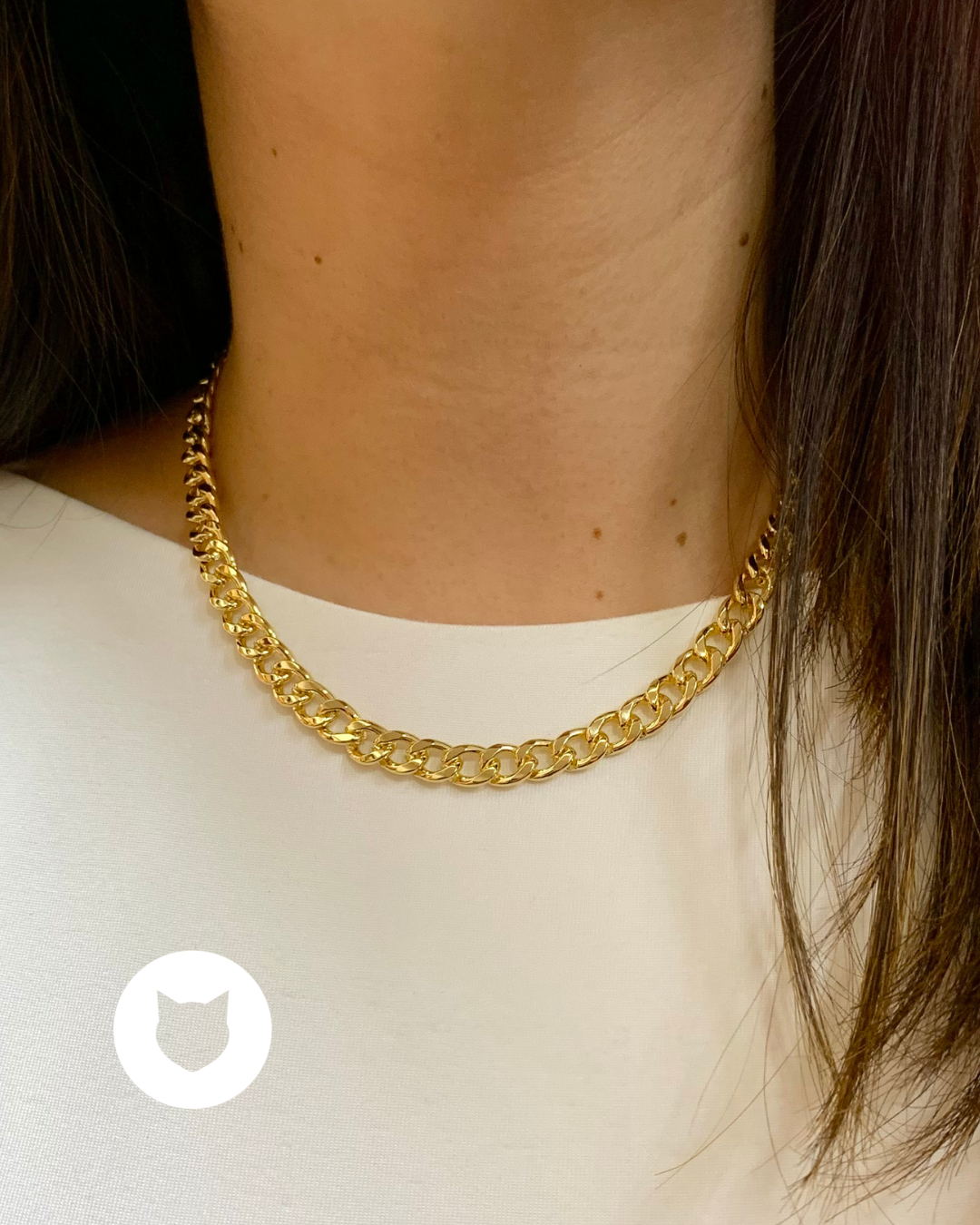 COLLAR DE BAÑO DE ORO CO1634G30