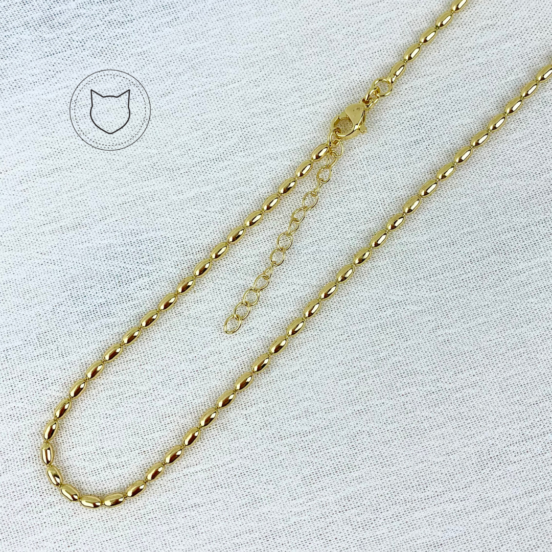 CADENA DE BAÑO DE ORO 44-49 CM CA0161G37