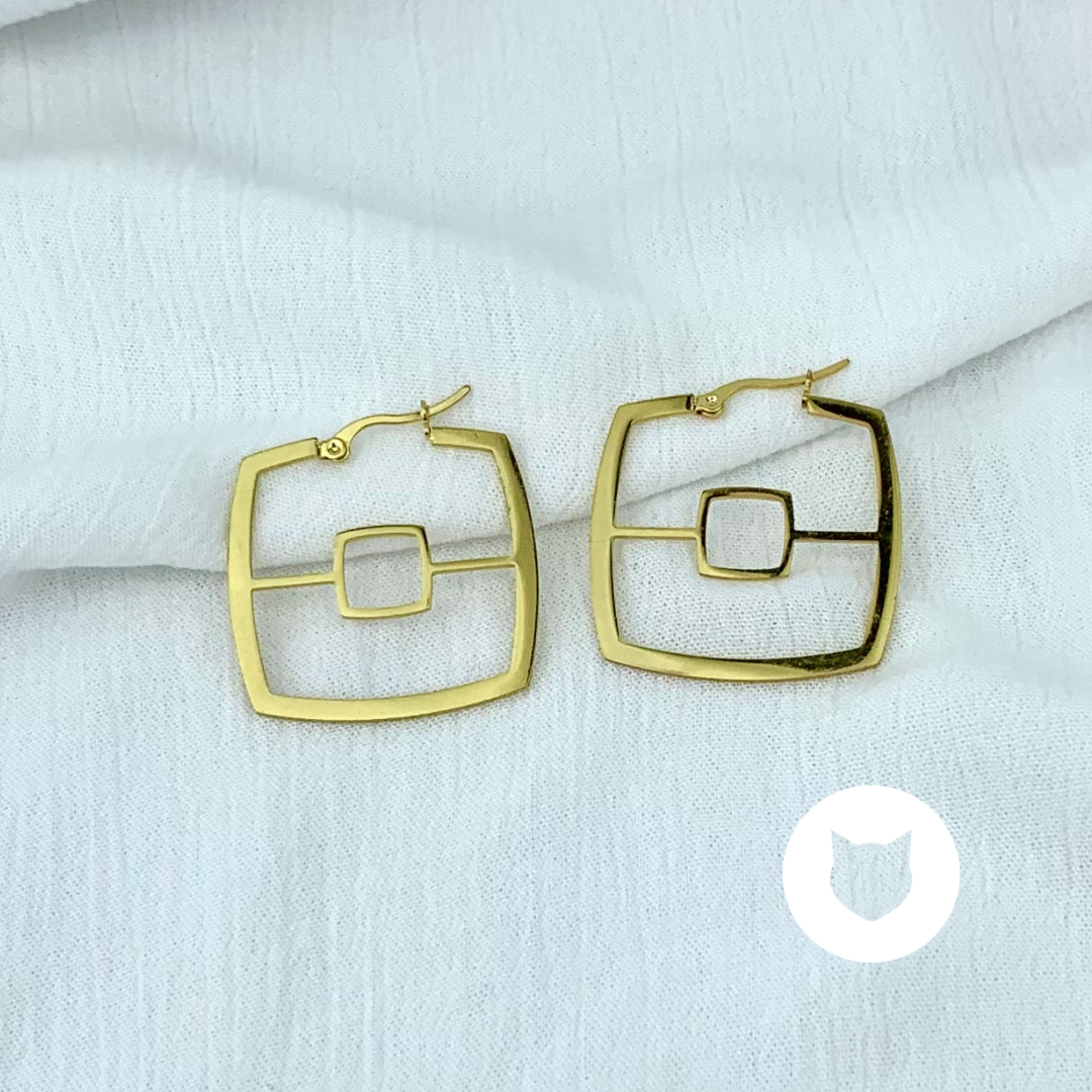 ARGOLLAS DE BAÑO DE ORO AG1460G30