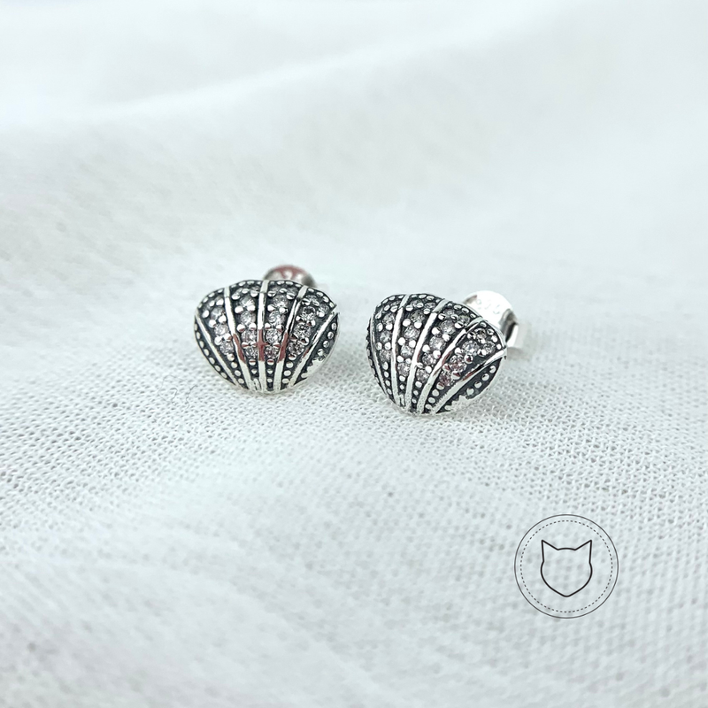 ARETES DE PLATA 925 Y CRISTALES EN MICROPAVÉ AR1969L25
