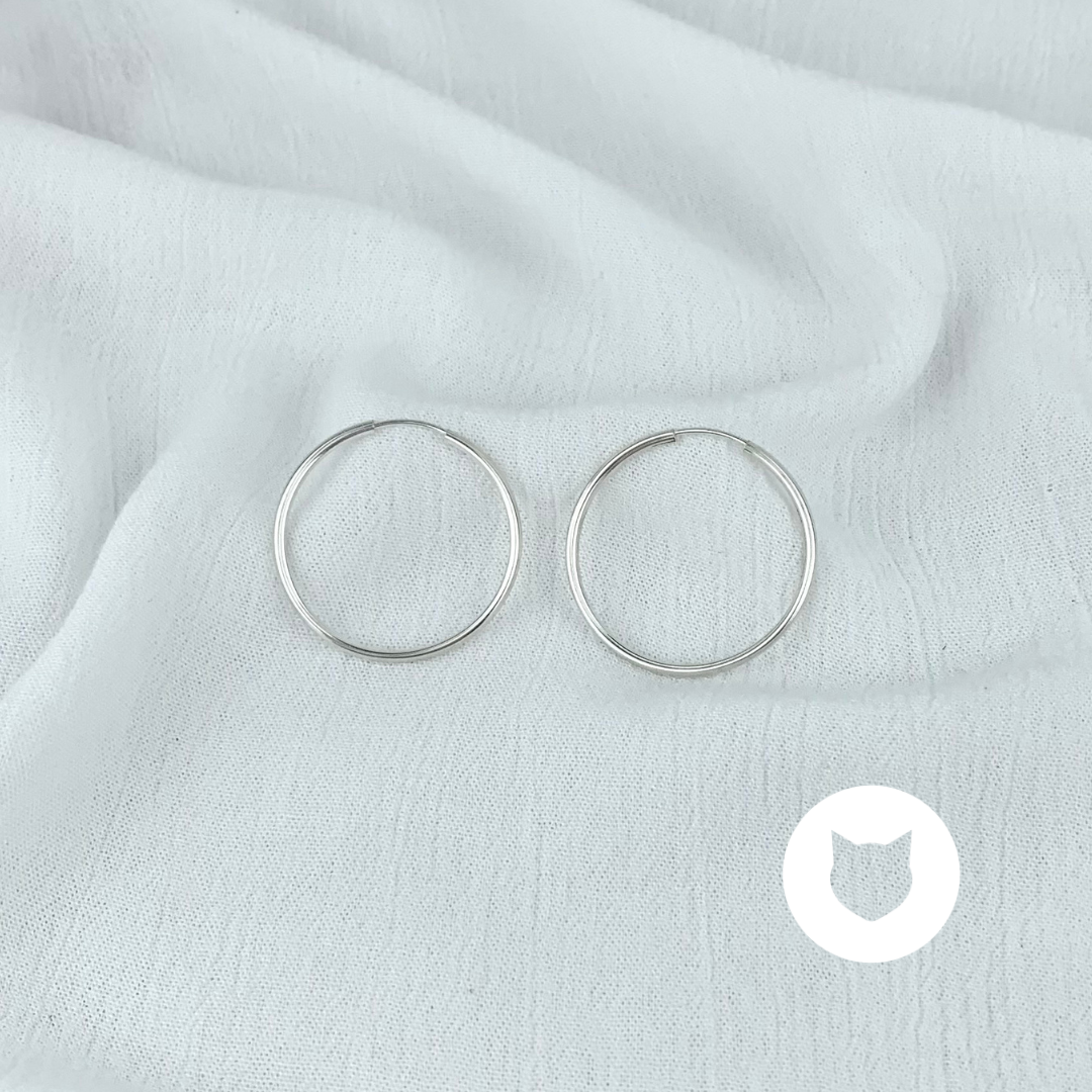 ARGOLLAS DE PLATA 925 AG1467L24