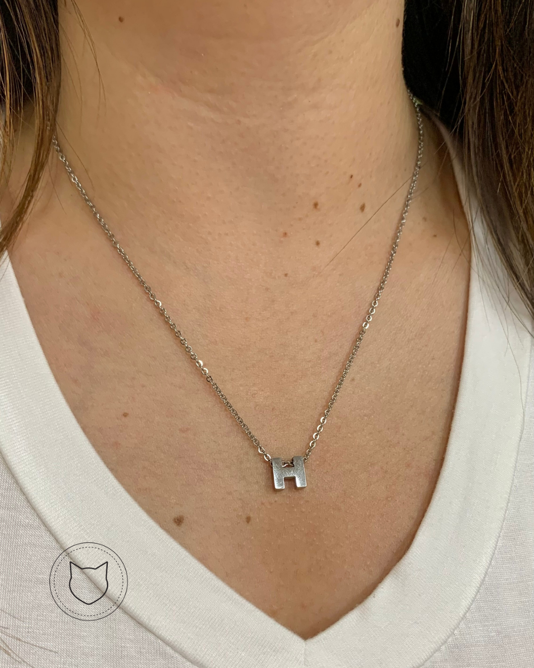 COLLAR DE ACERO PLATEADO CO1203G30