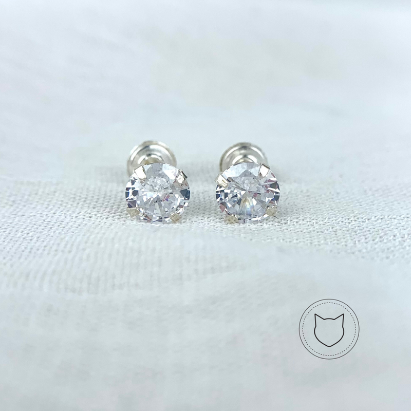 ARETES DE PLATA 925 Y CRISTALES AB0210L25