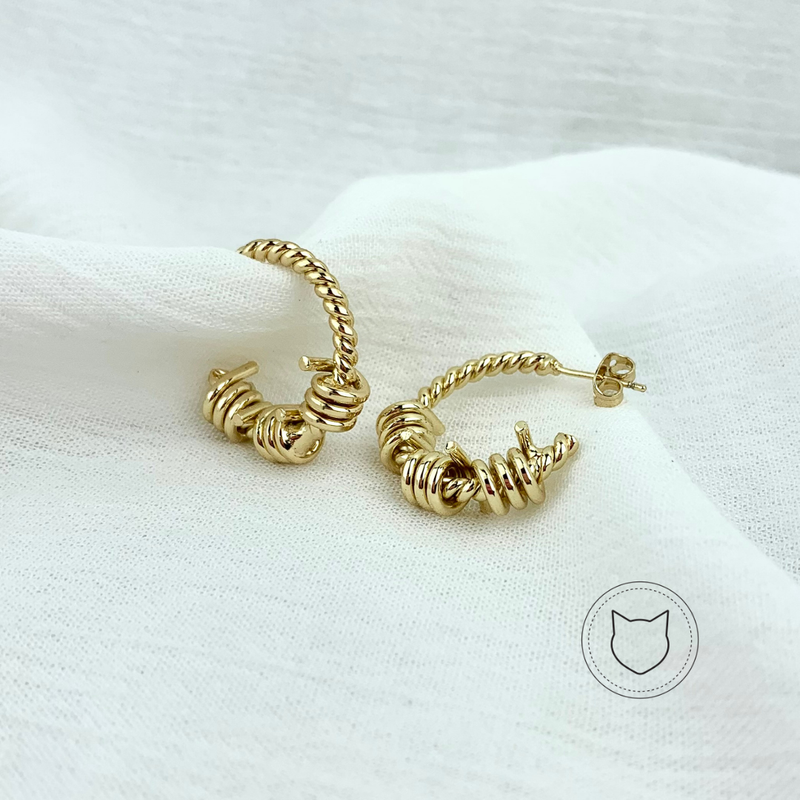 ARGOLLAS DE BAÑO DE ORO AG1071G32