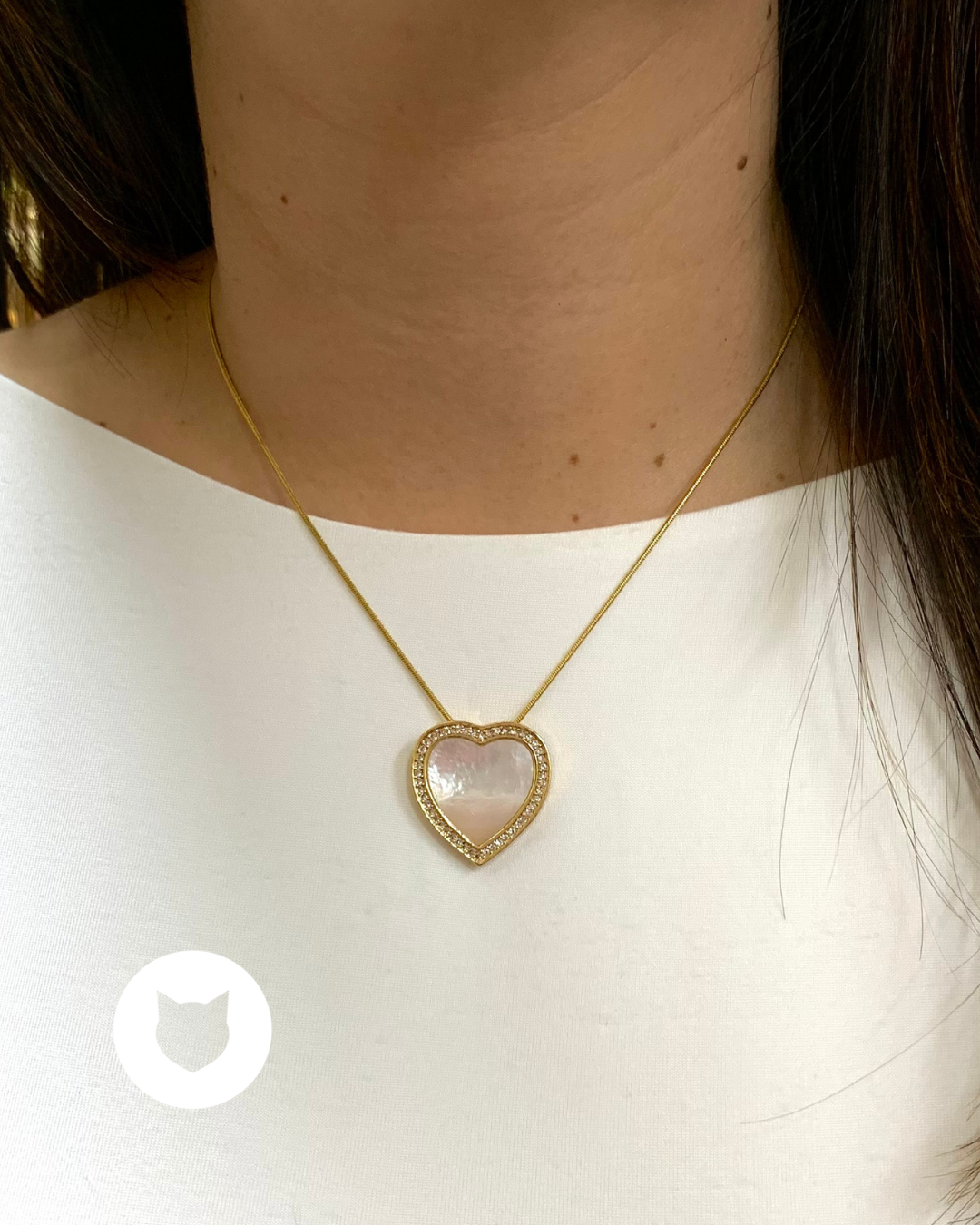 COLLAR DE ACERO INOXIDABLE Y BAÑO DE ORO CO1617G30