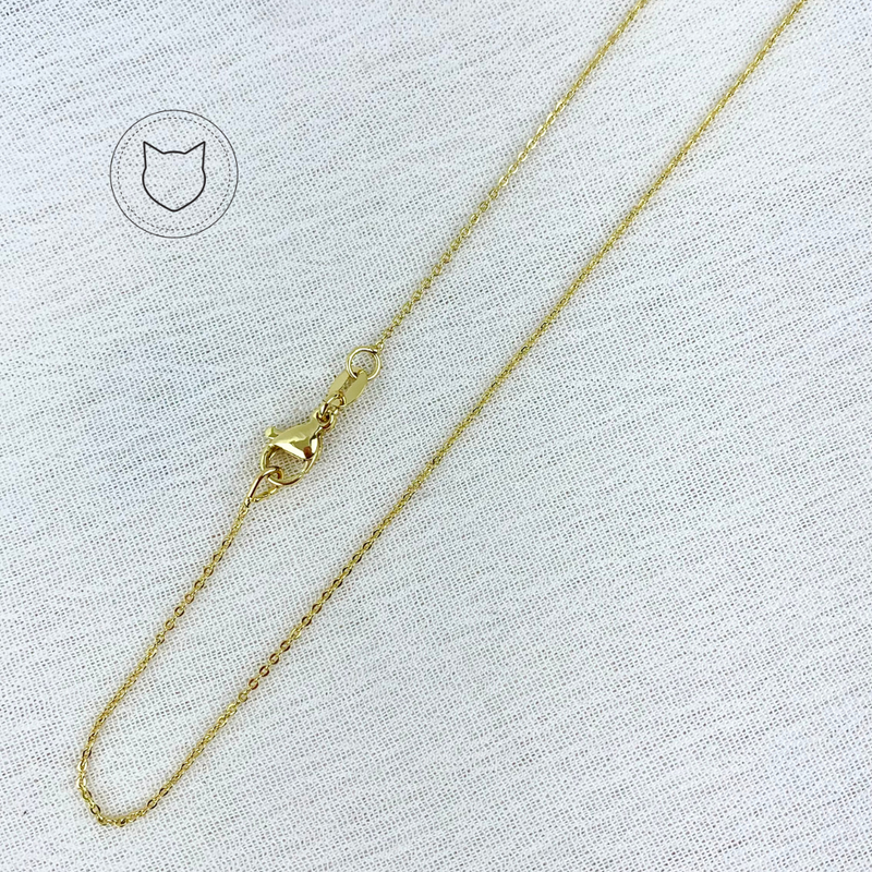 CADENA DE BAÑO DE ORO 45 CM CA0176G33