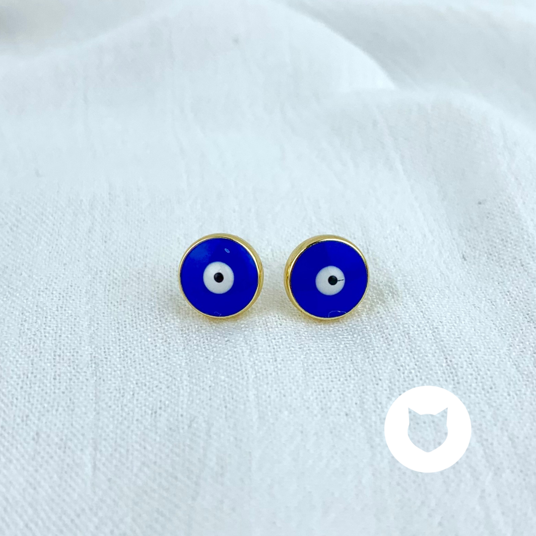 ARETES DE BRONCE CON BAÑO DE ORO AR2563G28