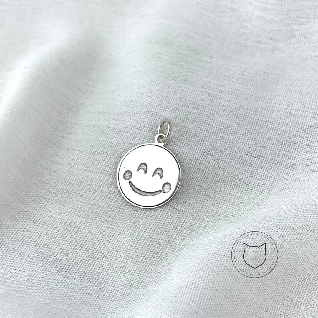 DIJE PLATA 925 CARITA FELIZ  DI0022M