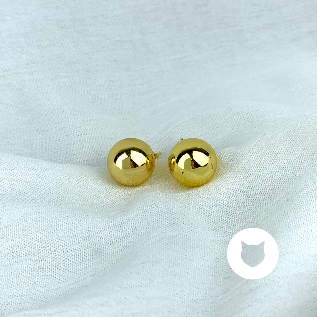 ARETES DE BAÑO DE ORO AR2521G48