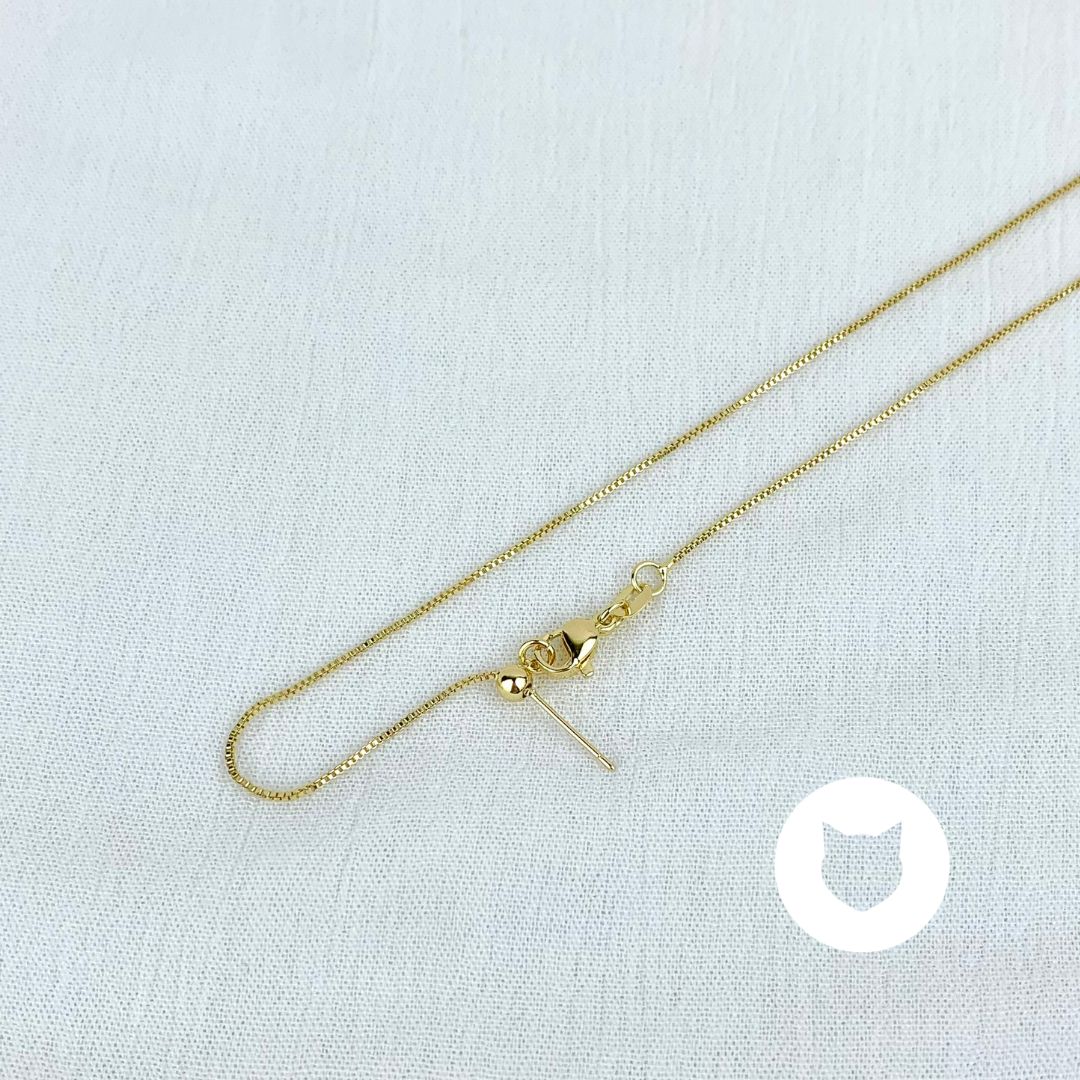 CADENA DE BAÑO DE ORO CA0238G37