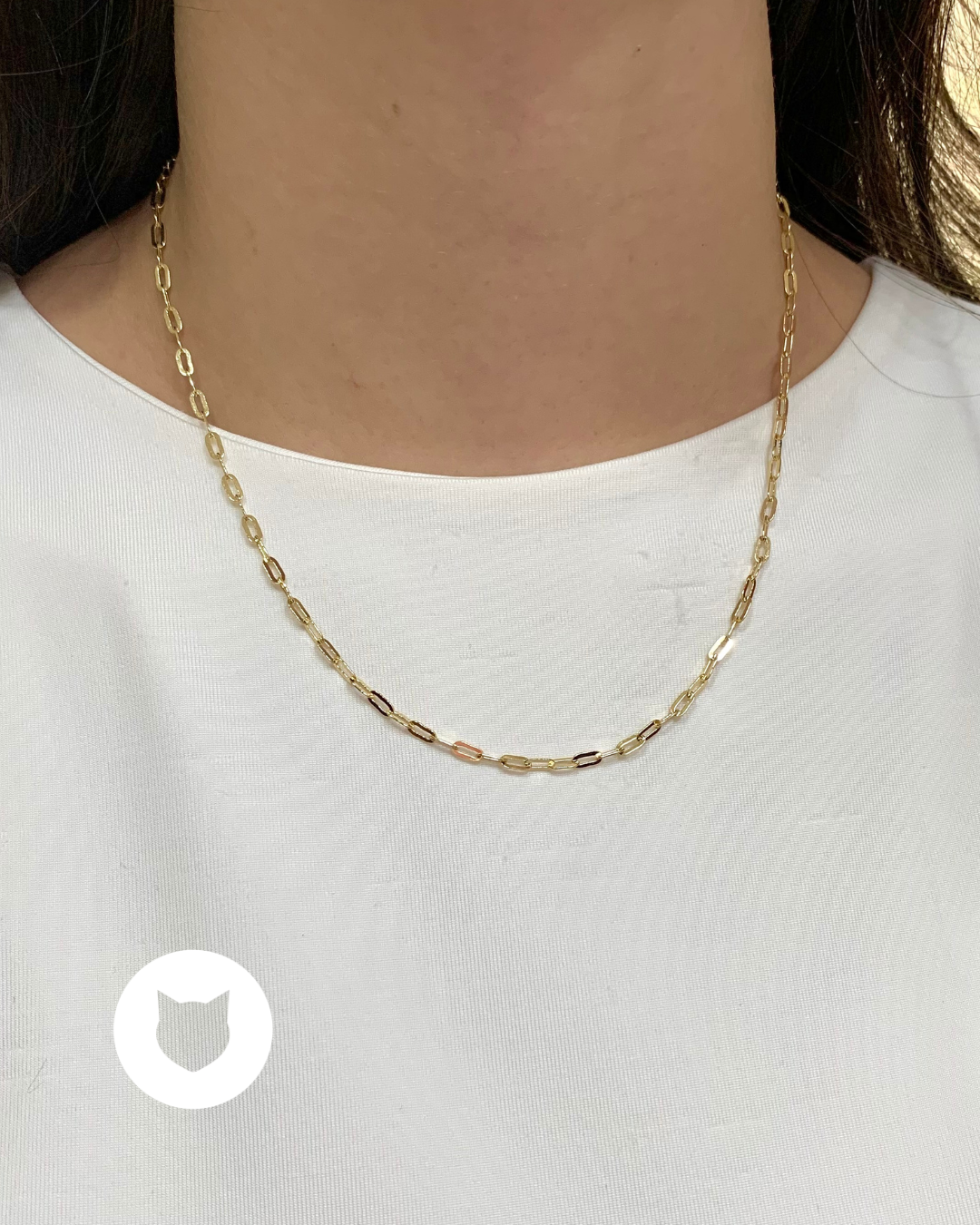 ​​COLLAR DE BAÑO DE ORO CO1734G30