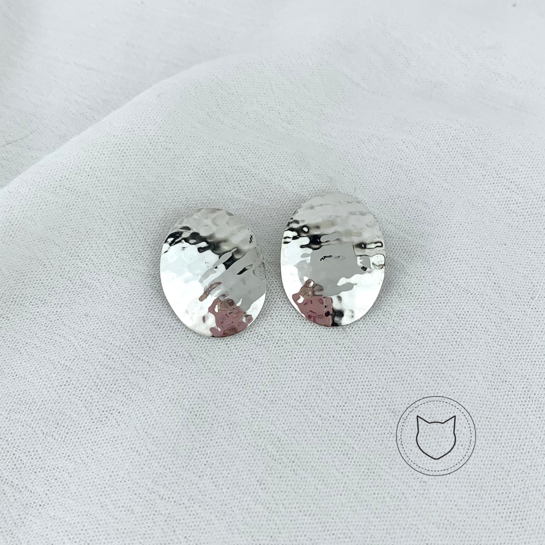 ARETES DE PRENSA DE PLATA 925 AR2114M40