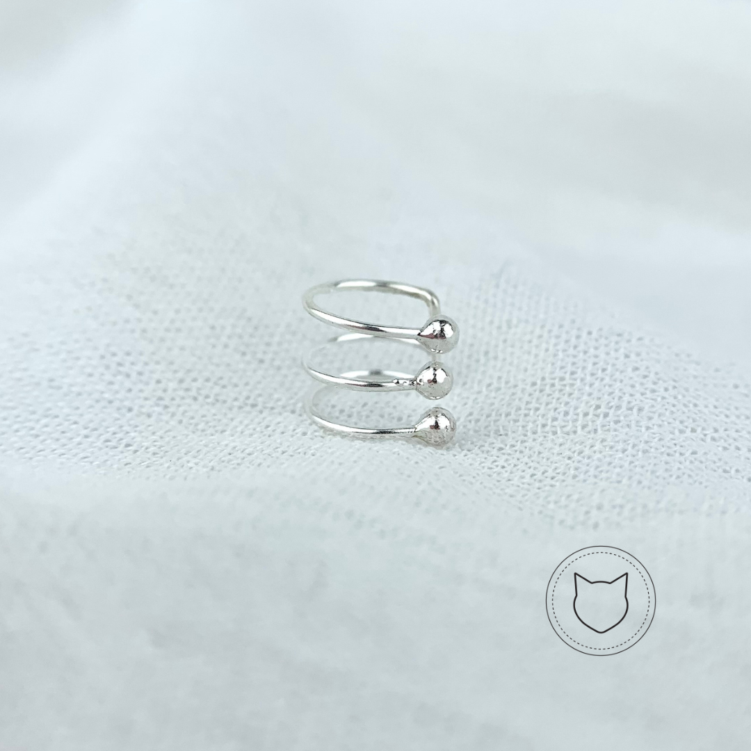 EARCUFF DE PLATA 925 EA0445L36