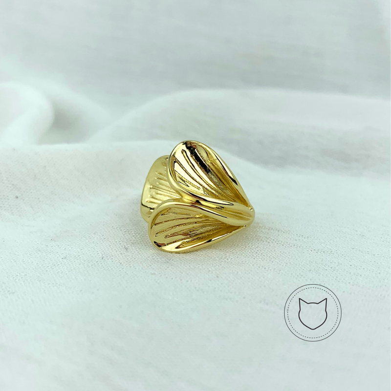 ANILLO DE BA�O DE ORO Y CRISTALES AN2900G34